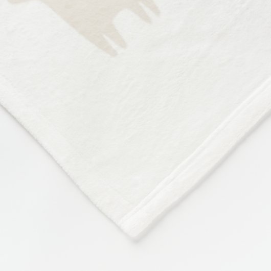 Couverture Polaire Alphabet d'aquarelle pour enfant mignon (Coin)