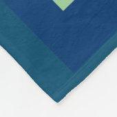 Couverture Polaire Alphabet de drapeau nautique (Coin)