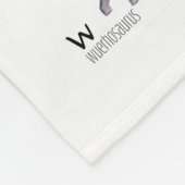 Couverture Polaire Alphabet Dinosaure (Coin)