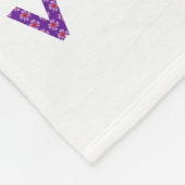 Couverture Polaire Alphabet Lettres Coques inférieures (Coin)