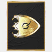 Couverture Polaire Alphabet majuscule Q (Devant)