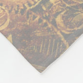 Couverture Polaire Alphabet, Monogramme A (Coin)