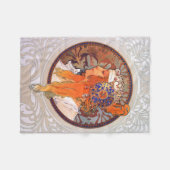 Couverture Polaire Alphonse Mucha (Devant (Horizontal))
