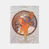 Couverture Polaire Alphonse Mucha (Devant)