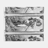 Couverture Polaire Alphonse Mucha Broken Blossoms (Devant (Horizontal))