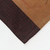 Couverture Polaire Alphonse Mucha, Quatre Saisons, Automne (Coin)