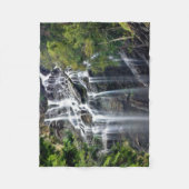 Couverture Polaire Alps Mountain Top Waterfall (Devant)