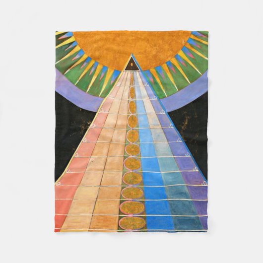 Couverture Polaire Altarpiece Hilma Af Klint No 1 (Devant)