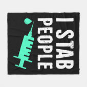 Couverture Polaire Amant de Nursepetpetsdog (Devant (Horizontal))