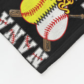 Couverture Polaire Amateurs de baseball Ball Nana (Coin)