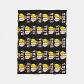 Couverture Polaire Amateurs de baseball Ball Nana (Devant)