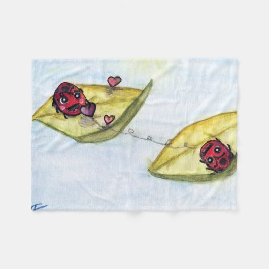 Couverture Polaire Amateurs de Ladybug (Devant (Horizontal))