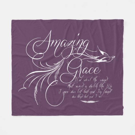 Couverture Polaire Amazing Grace   (Devant (Horizontal))