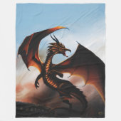 Couverture Polaire Amber Dragon Imaginaire (Devant)