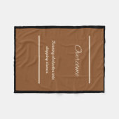 Couverture Polaire Ambition implacable - OEuvre murale sans peur pour (Devant (Horizontal))