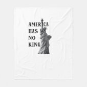 Couverture Polaire America Has No King Classic (Devant)