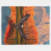 COUVERTURE POLAIRE AMÉRICAIN BALD EAGLE (Devant (Horizontal))