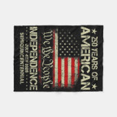 Couverture Polaire American 250th Anniversary Celebration 250 Years U (Devant (Horizontal))