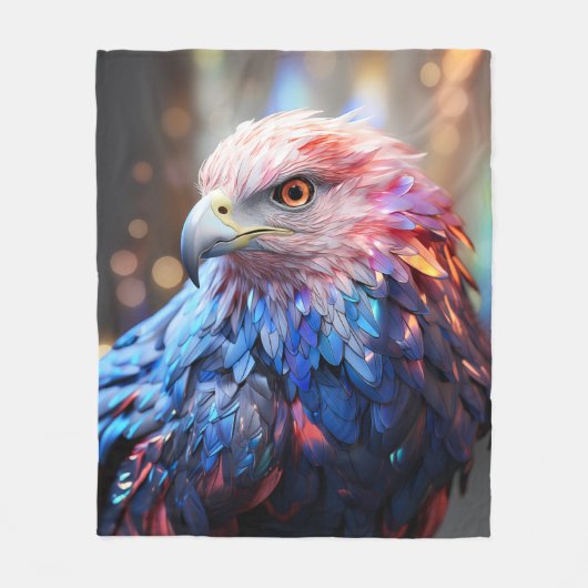 Couverture Polaire American Dream - Fantastic Eagle (Devant)