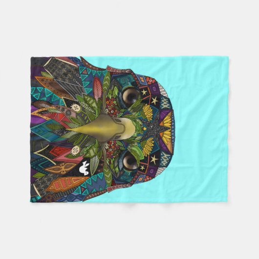 Couverture Polaire American Eagle blue (Devant (Horizontal))