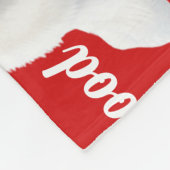 Couverture Polaire American Eskimo Chien Nom Patterned Noël (Coin)