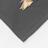 Couverture Polaire American Eskimo Dog Christmas Santa Hat Pet Dog Lo (Coin)