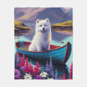Couverture Polaire American Eskimo Dog on Paddle : Une aventure Pitto (Devant)