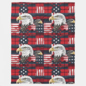 Couverture Polaire American Heritage Blanket Eagle Pride Throw (Devant)