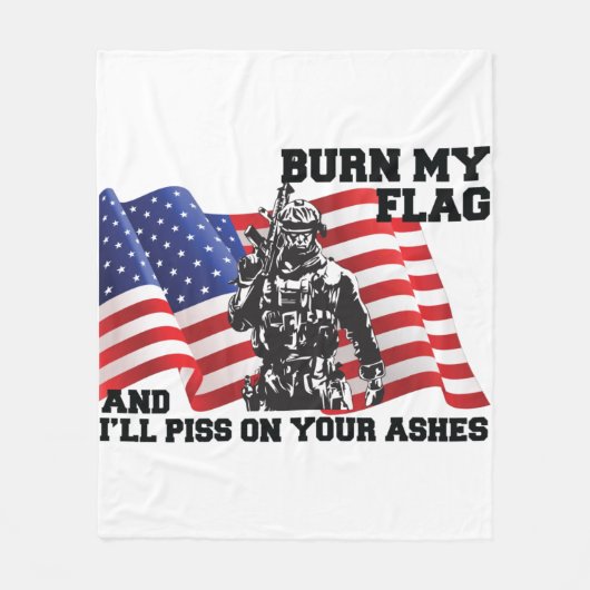 Couverture Polaire American Patriot  (Devant)