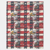 Couverture Polaire American Pride Blanket Eagle & Flag Celebration (Devant)