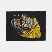 Couverture Polaire American Traditionnel Tattoo Gorilla Alternative O (Devant (Horizontal))