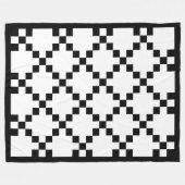 Couverture Polaire Américana Buffalo Check Quilt Party Fleece Blanket (Devant (Horizontal))