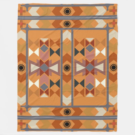 Couverture Polaire Amérindien (Devant)