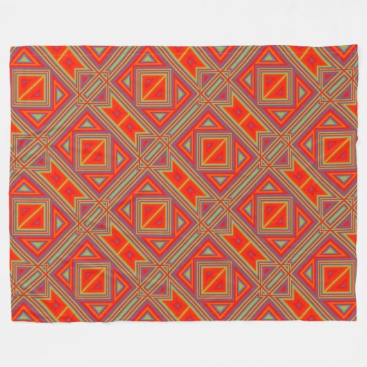 Couverture Polaire Amérindien moderne 22 (Devant (Horizontal))