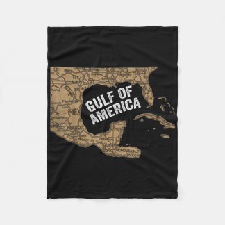Couverture Polaire Amérique du Golfe des États-Unis Salutation Trump 