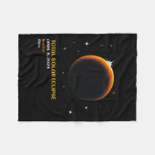 Couverture Polaire Amérique Totalité 04 08 24 Total Éclipse Solaire 2 (Devant (Horizontal))