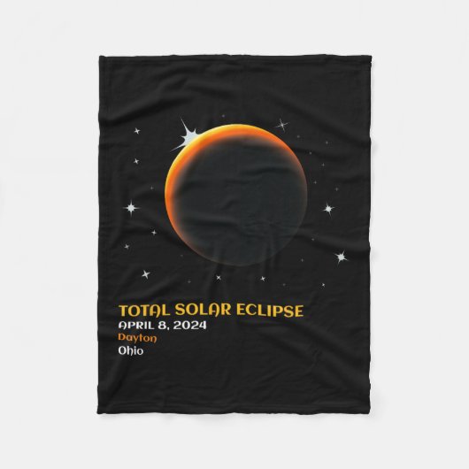 Couverture Polaire Amérique Totalité 04 08 24 Total Éclipse Solaire 2 (Devant)