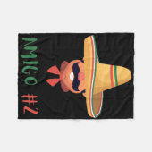 Couverture Polaire Amigo mexicain amusant #2 Groupe correspondant do- (Devant (Horizontal))