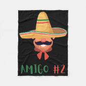 Couverture Polaire Amigo mexicain amusant #2 Groupe correspondant do- (Devant)