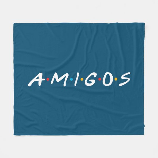 Couverture Polaire Amis (Devant (Horizontal))