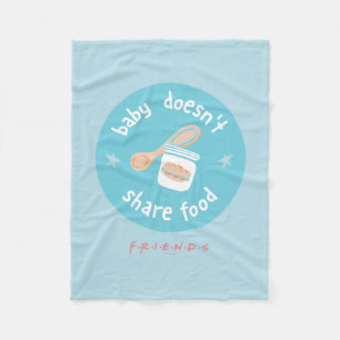 Couverture Polaire AMIS™   Baby ne partage pas de nourriture