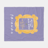 Couverture Polaire AMIS™ | Bienvenue dans la citation du monde réel (Devant (Horizontal))