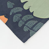 Couverture Polaire Amis boisés confortables (Coin)