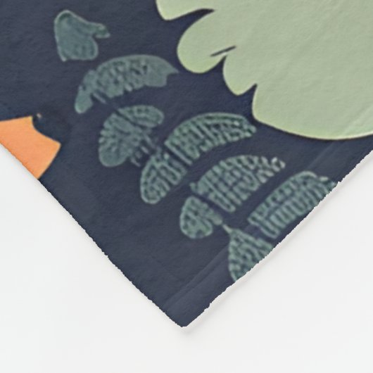 Couverture Polaire Amis boisés confortables (Coin)