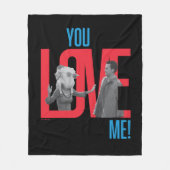 Couverture Polaire AMIS™ | Citation You Love Me (Devant)