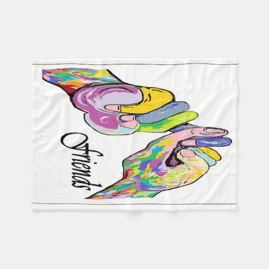 Couverture Polaire Amis d'ASL (Devant (Horizontal))