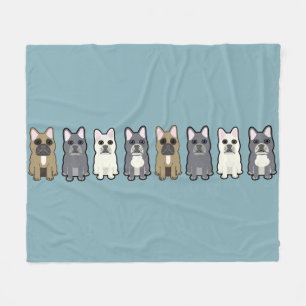 Couverture Polaire Amis Frenchie