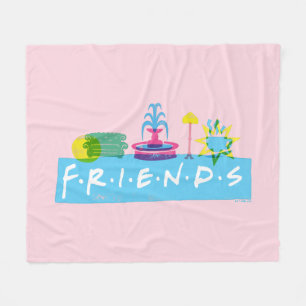 Couverture Polaire AMIS™   Logo avec icônes