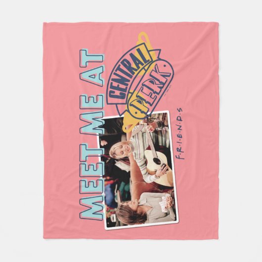 Couverture Polaire AMIS™ | Me rencontrer à Central Perk (Devant)