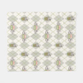 Couverture Polaire AMIS™ | Motif de Jacquard Perk Central (Devant (Horizontal))